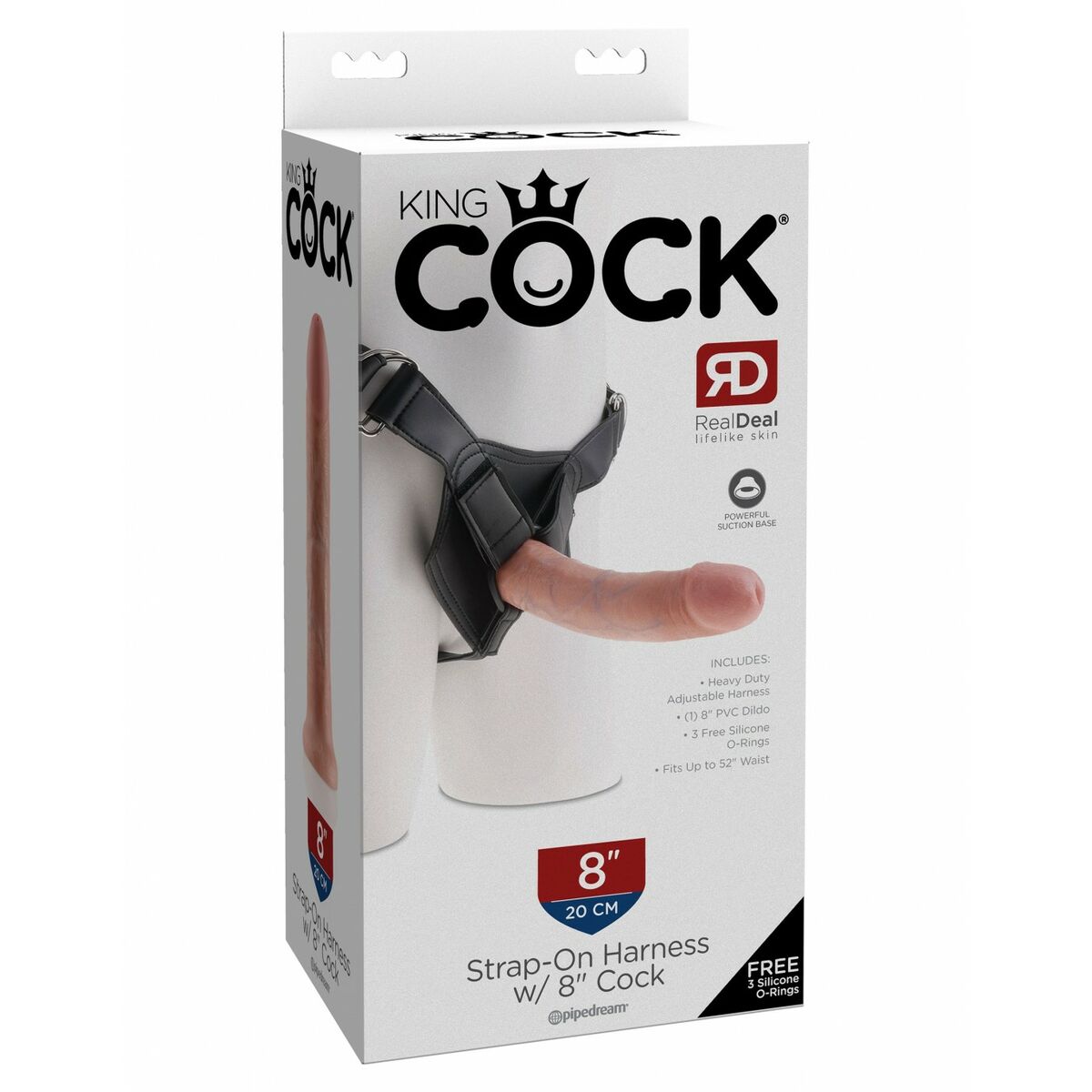 Připínací dildo Pipedream